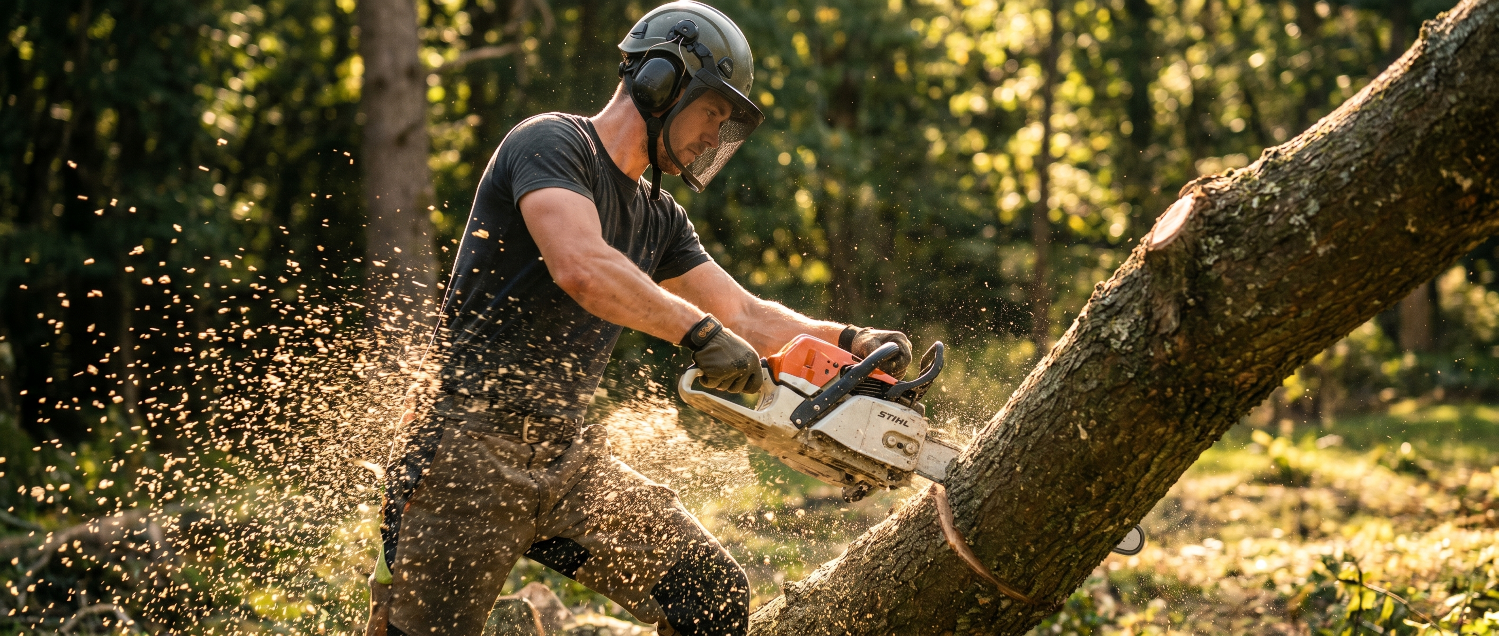 Professional tree felling by Anthony Tyler Arborists Waterford